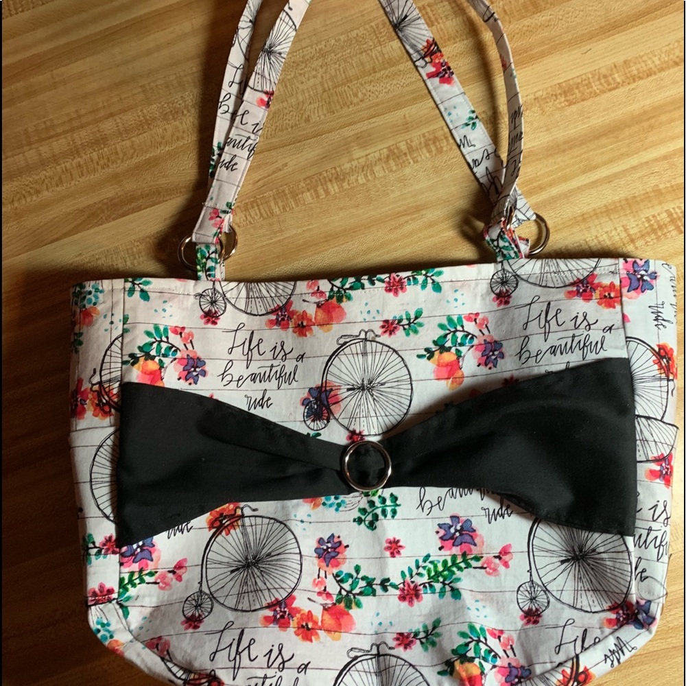 One of a kind tote bag